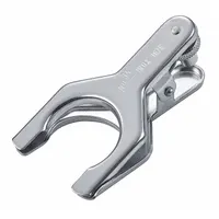 Ball joint clamp for use with rotary evaporators. Secures glass ball joints to maintain vacuum integrity during solvent evaporation and distillation procedures