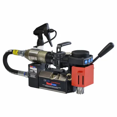 STEELMAX SM-D1 AIR ATX Air-Powered Magnetic Drill, 240 RPM, 1 Spindle Speed - Air-Powered Magnetic Drills