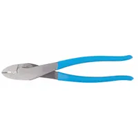 Steel pliers-style crimper with 9 1/2 in overall length. Designed for insulated crimping of wire connectors and terminals. Suitable for electrical and wiring tasks