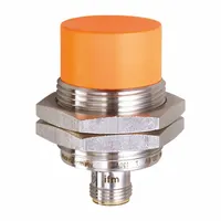 IFM Inductive Cylindrical Proximity Sensor: Built-in Connector, Unshielded, 3 Wires, 4 - Pin M12, NC (MPN IIS247)