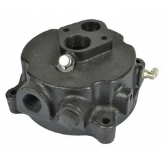 Replacement body for shallow well jet pumps. Compatible with Dayton models 5UXK1, 5UXK4, 5UXK6, 5UXK9, 5UXL2, and 5UXL3. Used in residential or light commercial water systems to restore pump function.