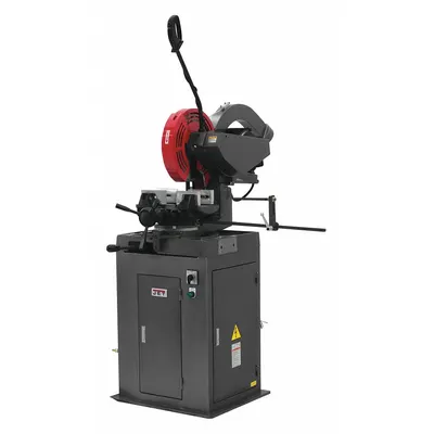 JET Cold Saw: Manual, 14 in Blade Dia. - English, 356 mm Blade Dia. - Metric - High Speed Cold Saws