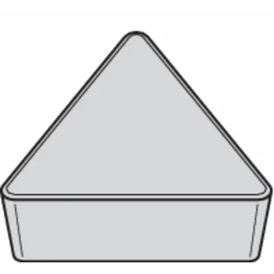 WIDIA Triangle Turning Insert: TPG221 - Triangle (T) Indexable Turning Inserts