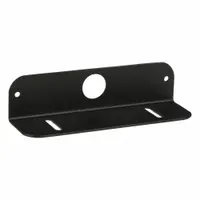 GROTE Mounting Bracket: Mounting Bracket, Black, Steel, 5 in Lg, 1 1/4 in Ht, 1 1/2 in Wd, 7814x (MPN 98360)