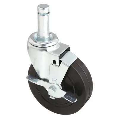OEM Stem Caster: Swivel - General Purpose Friction-Ring Stem Casters