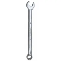 PROTO Combination Wrench: Alloy Steel, Chrome, 9/16 in Head Size, 5 1/2 in Overall Lg, Offset, Hex (MPN J1218H-T500)