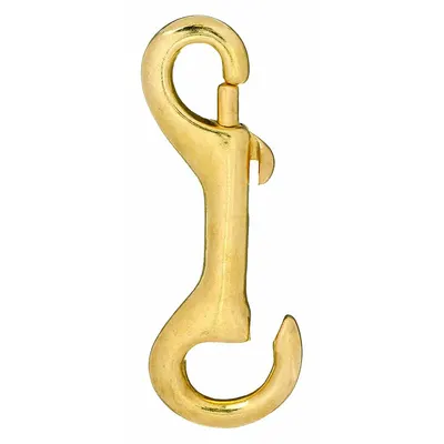 LUCKY LINE PRODUCTS Slide Bolt Spring Snap, Bronze, 3/8 in Opening - Slide Bolt Spring Snaps