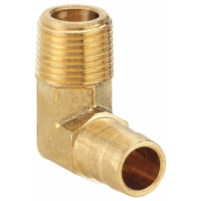 OEM Low-Lead Brass Rigid Barbed Hose Fitting - Low-Lead Brass Multipurpose (Air, Water, Chemical) Rigid Barbed Hose Fittings