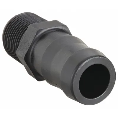BANJO HB125-150 Polypropylene Rigid Barbed Hose Fitting - Polypropylene Multipurpose (Air, Water, Chemical) Rigid Barbed Hose Fittings