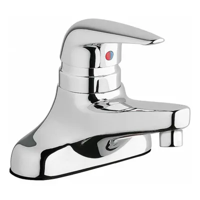 CHICAGO FAUCETS 420-E2805ABCP Centerset Handle Bathroom Faucet - Centerset Handle Bathroom Faucets