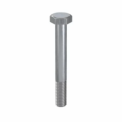 LINDSTROM Hex Head Cap Screw: Steel, Class 8.8, Zinc Plated, M10, Metric, 80 mm lg - Class 8.8 Steel Hex Head Cap Screws
