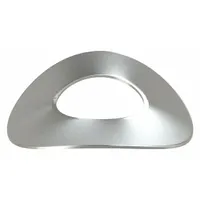 Curved Disc Spring: 0.23 in I.D., 0.42 in O.D., 301 Stainless Steel, 25 PK (MPN U2160065S)