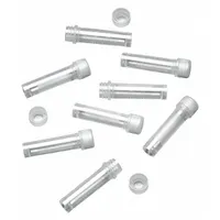 Polypropylene microcentrifuge tube with 2 mL capacity, white body, and natural closure. Graduated for volume measurement. Suitable for storing, mixing, and centrifuging small liquid samples in laboratory settings