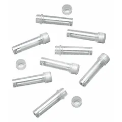 APPROVED VENDOR Microcentrifuge Tube, Polypropylene, 2 mL, White