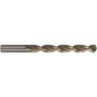 CLEVELAND Jobber Length Drill Bit: 9/32", 135° Split Point, Straw/Bronze Cobalt, Fast Spiral (MPN C16569)