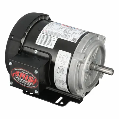 LEESON General Purpose Motors: C-Face/Universal Mount, Totally Enclosed Fan Cooled - Leeson Flex-In-1 3-Phase General Purpose AC Motors