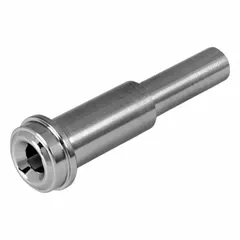 Stainless steel compression gland for high-purity stainless steel tubing systems. Designed for 3/8 in OD tube connections, providing leak-tight sealing in ultra-clean gas and liquid handling applications.
