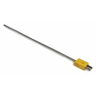 Dayton Type K Thermocouple Probe, Rounded Tip, 18 in Length - Thermocouples for Gas Applications