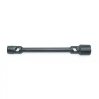 KEN-TOOL Double-End Truck Wrench: 2 Wrench Heads, 7/8 in_1 1/16 in Wrench Head Size, 6-Point, SAE (MPN TR3)