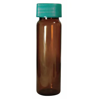 QORPAK Vial: 1.85 mL, Includes Closure, Thermoset, 12 mm Body Dia, Square, Amber - Glass Sample Vials
