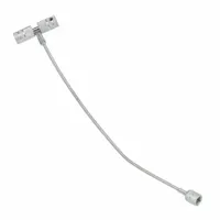 This steel valve fishing tool centers the valve in the rim hole during tire mounting. It includes 0.453 rim roles and measures 8-7/8 in overall length by 1-3/4 in overall width. Used in automotive and industrial tire service to align the valve stem and prevent damage
