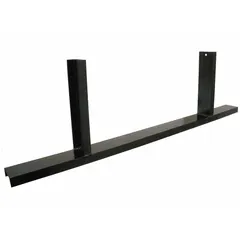 This bumper is a fleet and vehicle maintenance component used to protect vehicles and loading docks during impact. It is commonly installed on trucks, trailers, and warehouse dock equipment to absorb shock and prevent damage. Overall length: 62 in, overall width: 62 in, height: 17 1/2 in, thickness: 1/4 in.