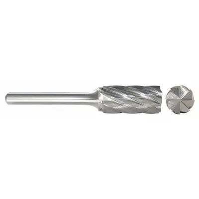 OEM Aluminum-Cut End-Cut Cylinder Bur, SB-1NF, 1/4" x 5/8" Head - Aluminum-Cut End-Cut Cylinder Burs