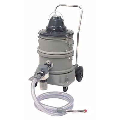 NILFISK Mercury-Recovery Vacuum, HEPA Rated, 12 gal, Plastic Tank, 1 1/4 in Hose - Mercury-Recovery Vacuums