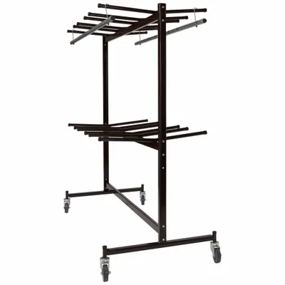 NATIONAL PUBLIC SEATING Hanging Rack for Folding Chairs - Hanging Racks for Folding Chairs