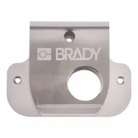 Hook mount accessory for M410 printer series. Includes three attachment screws for installation. Used to hang the printer from a hook or rail, saving workspace