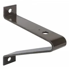 Steel wall bracket with bronze finish, 13 inches long. Designed for mounting KF Series enclosures and compatible KFCB units in hazardous locations. Provides support for electrical splices and controls in classified areas.