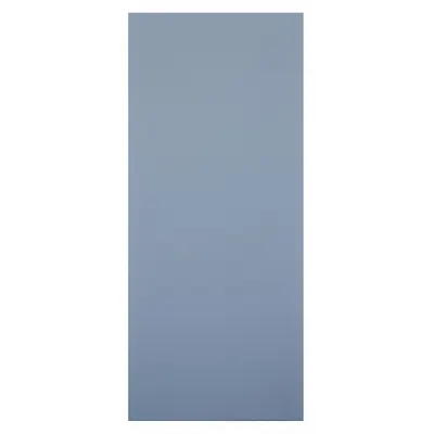 ASI GLOBAL PARTITIONS Partition Panel: Phenolic, Matte, Dove Gray, 58 in Ht, 34 in Wd - Panels & Panel Posts for Bathroom Partitions