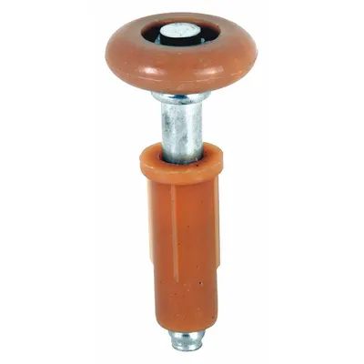 PRIME-LINE N 6953 Hanging Door Guide Roller, 3-3/4 in Width, 30 lb Capacity - Hanging Door Guides