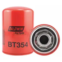 Cellulose media spin-on transmission filter with an 8 psid bypass valve. Designed for use in New Holland vehicles. The bypass valve helps protect the transmission during cold starts or high-flow conditions