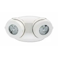 Emergency Remote Light Head: LED, Thermoplastic, Ceiling/Wall, 3 W Lamp Watt, 2 Lamps, 7 to 30 V (MPN ELMRE SP640L T M12)