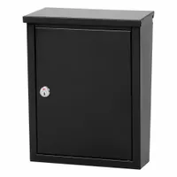 Mailbox: Not USPS Master Lock Compliant, 1 Doors, Vertical, 13 1/4 in H x 10 1/8 in W x 4 1/4 in D (MPN 2580B-10)