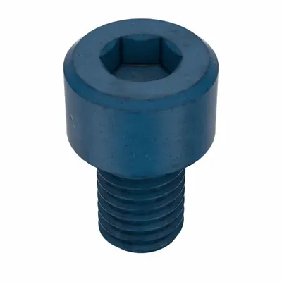 METRIC BLUE M8x1.25 x 12 mm Socket Head Cap Screw - Metric System Standard Socket Head Cap Screws