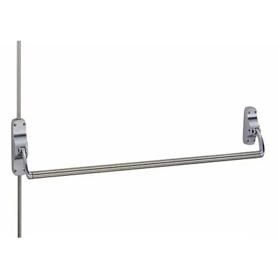 VON DUPRIN 8827EO US26D Surface Vertical Rod Exit Device - Surface Vertical Rod Push Bars
