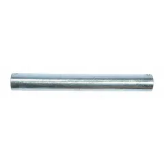 Steel replacement shaft for Dayton pallet jacks. Used in material handling applications to transfer load forces during lifting and movement. Compatible with select Dayton pallet jack models.