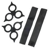 LOCKJAW Synthetic Shackle Kit: Soft Shackles, HMPE/Polyethylene, (2) Lock Rings/(2) Sleeves, 2 PK (MPN 16-050006)
