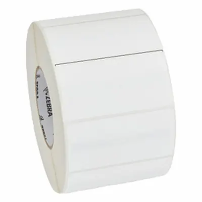 ZEBRA Barcode Printer Labels: 4 in Label Wd, 2 in Label Ht, White, 3 in Core Dia. - Industrial Direct Thermal Labels