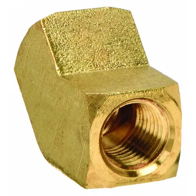 OEM 45° Threaded Pipe Elbow, 1/8 in x 1/8 in, 1,000 psi, 7/8 in Lg - Threaded High-Pressure Pipe Fittings for Potable Water