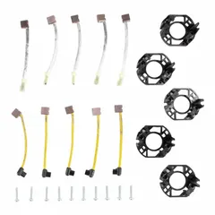 Brush and brush holder kit for Fill-Rite FR4200 series fuel and DEF transfer pumps. Includes 10 brush holder screws. Designed for use with model FR1204H.