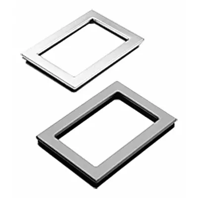 HOFFMAN Enclosure Window Kit: 19 1/2 in Frame Ht, 13 1/2 in Frame Wd, 17 in Window Ht - Enclosure Window Kits