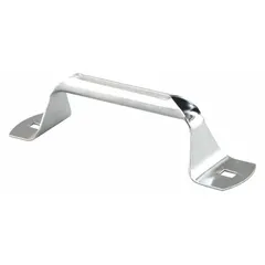 Non-locking bar pull designed for use as a lift handle on garage doors. Supplied as a single pair (1 PR). Provides a simple grip for manual operation without a locking mechanism.