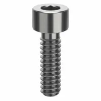 Socket Head Cap Screw: #4-40 Thread Size, 3/8 in Lg, Std, Plain, Stainless Steel, 316 H5 (MPN ZSS61604C06)
