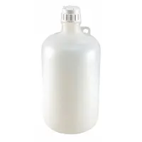 GLOBE SCIENTIFIC Sampling Bottle: Polypropylene, 2.11 gal, 8 L, Natural, Closure Included, Unlined (MPN 7058000)