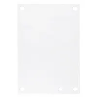 WIEGMANN Interior Panel: Back Panel Panel, 12 in Overall Ht, 10 in Overall Wd, Steel, Powder Coated (MPN N1P1214)