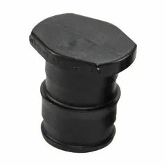 This UPONOR barbed tube fitting is made of polymer and uses the expansion PEX connection method. It has a 3/4 in ID and is designed to seal the end of a PEX line in piping systems. Suitable for use with expansion-type PEX connections.
