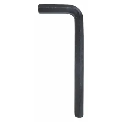 WESTWARD Hex Key: 0 Ball Ends, 9 mm Tip Size, Metric, Short, Alloy Steel, Black Oxide - L-Shaped Hex Keys